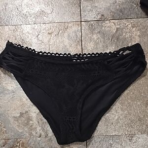 Elegant Black Bikini Bottom